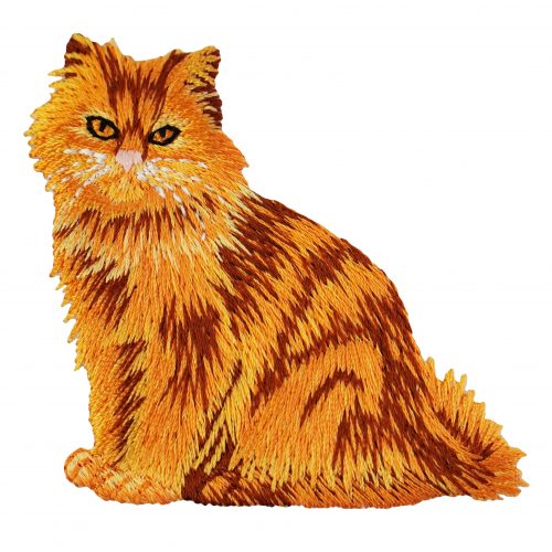 Kleiber Iron On Motif Ginger Cat